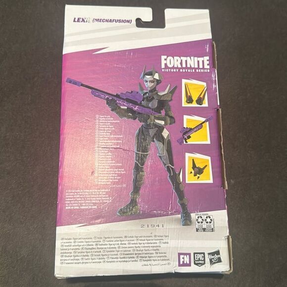 Fortnite Victory Royale Series LEXA (Mechafusion) Action Figure NEW Sealed - Picture 7 of 10